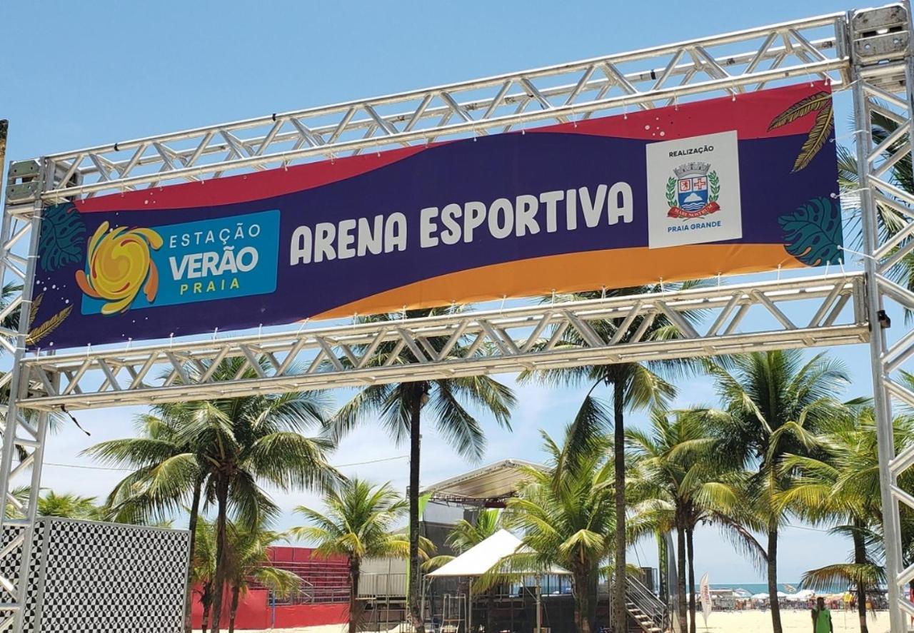 Casa Linda E Aconchegante Com Piscina -Aquecimento Solar O Ano Todo Perto Da Praia Praia Grande  Luaran gambar
