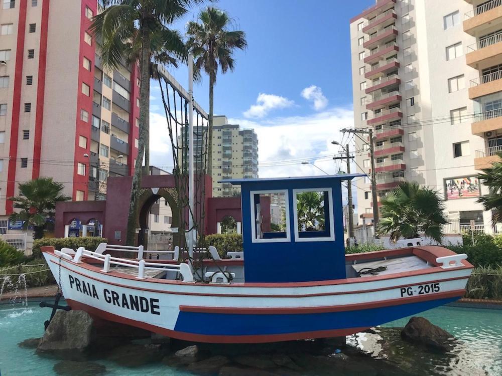 Casa Linda E Aconchegante Com Piscina -Aquecimento Solar O Ano Todo Perto Da Praia Praia Grande  Luaran gambar