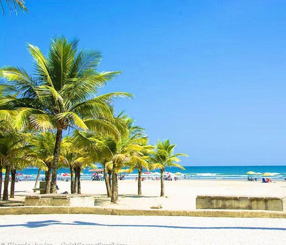Casa Linda E Aconchegante Com Piscina -Aquecimento Solar O Ano Todo Perto Da Praia Praia Grande  Luaran gambar