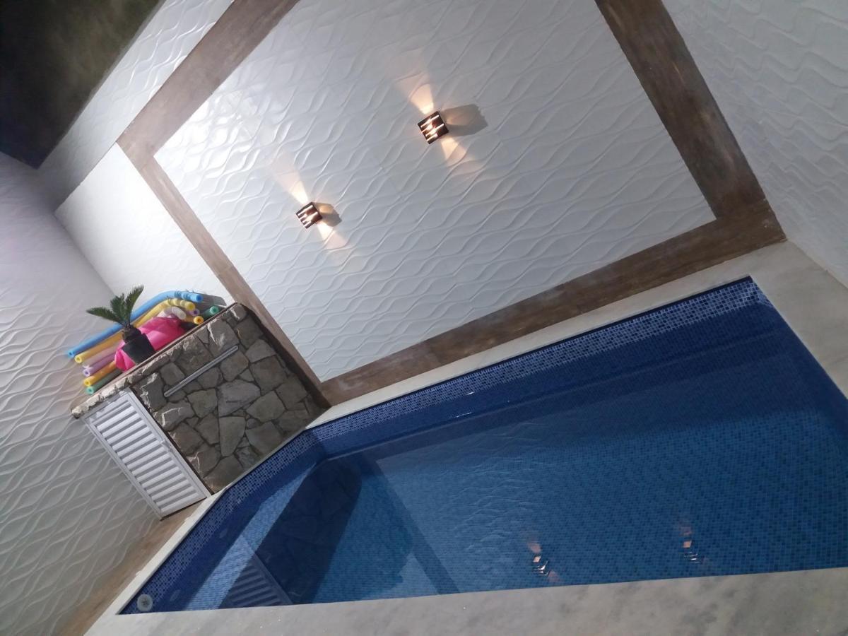 Casa Linda E Aconchegante Com Piscina -Aquecimento Solar O Ano Todo Perto Da Praia Praia Grande  Luaran gambar