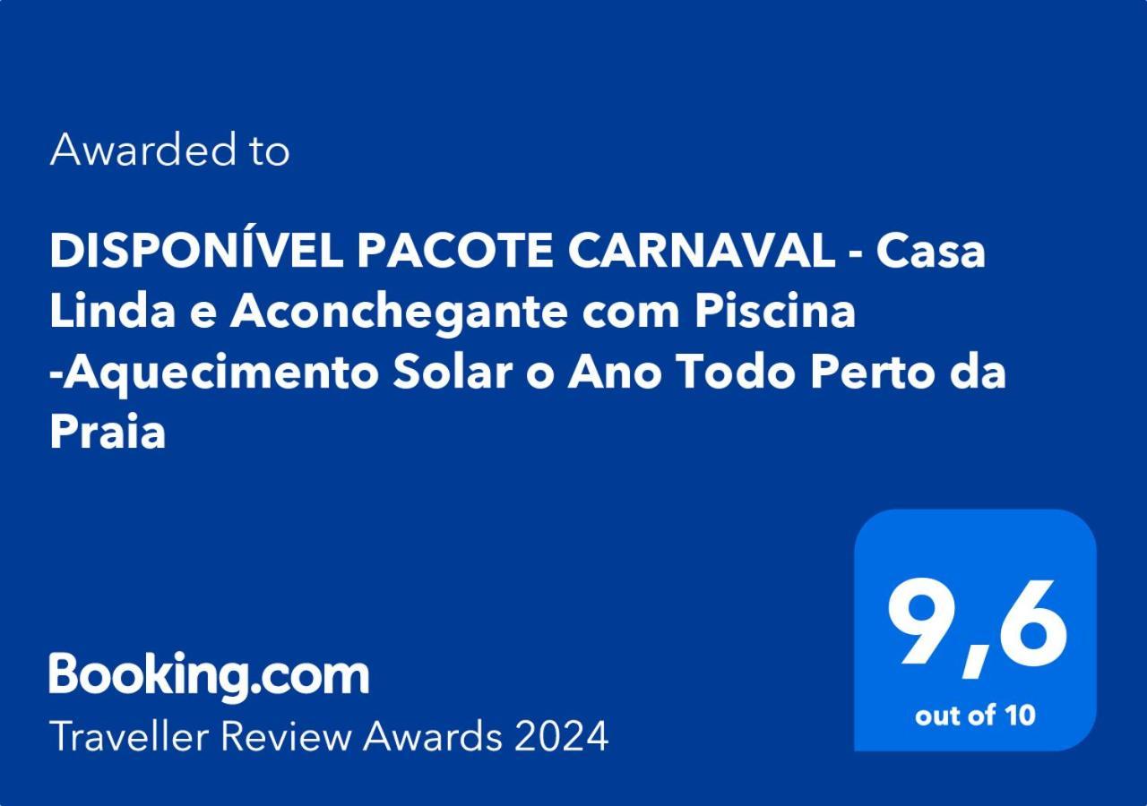 Casa Linda E Aconchegante Com Piscina -Aquecimento Solar O Ano Todo Perto Da Praia Praia Grande  Luaran gambar